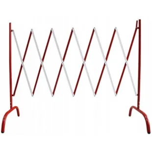 Bariera harmonijkowa nożycowa | zapora drogowa rozsuwana